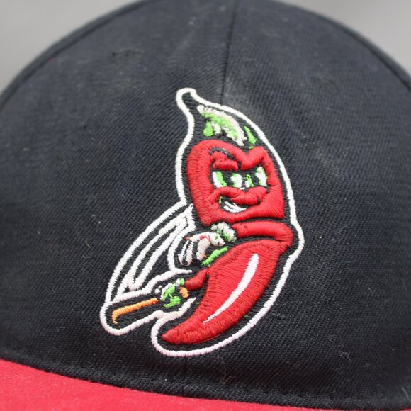 Tri City Chili Peppers Hat - Away Hat by Zephyr - Adult Stretch Fit - Picture 2 of 10